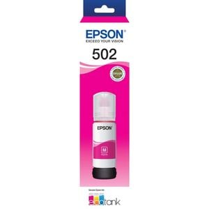 Epson Epson T502 Magenta EcoTank 502 Ink Toner Bottle C13T03K392 Genuine Original