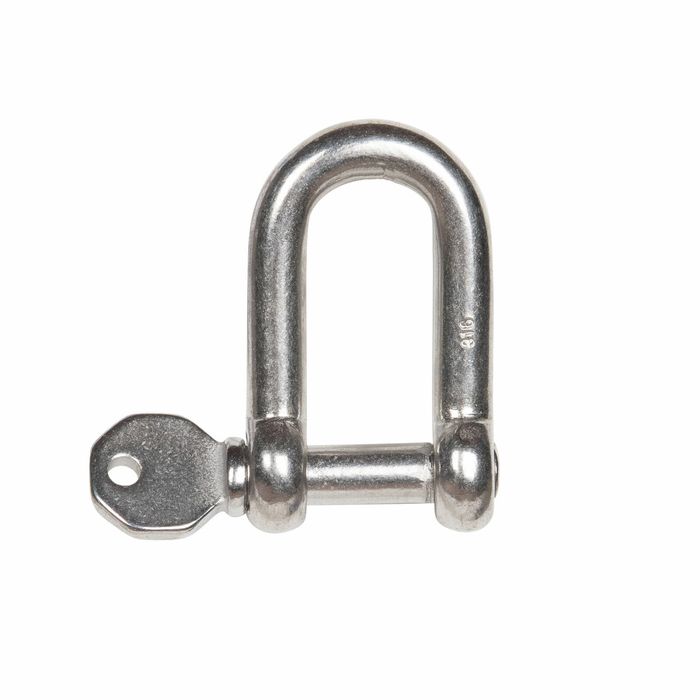 Taskmaster 10mm Stainless Steel D Shackle Cap Pin