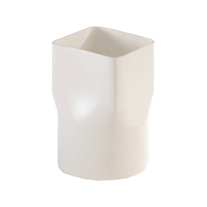 Marley Rectangular 65 x 50mm Square to Round 65mm Adaptor - 65mm