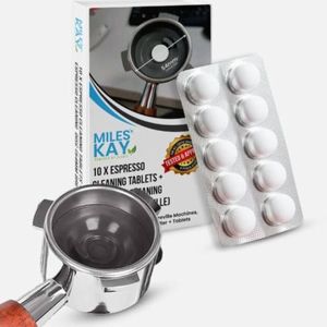 54mm Cleaning disc Filter + Coffee Cleaning Tablets (10 pack x 2gram)