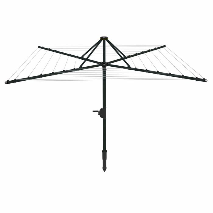 Daytek MK2 M48 Rotary Clothesline - Black Satin