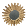 Best World 46cm Self Paint Paulownia Round Spike Mirror