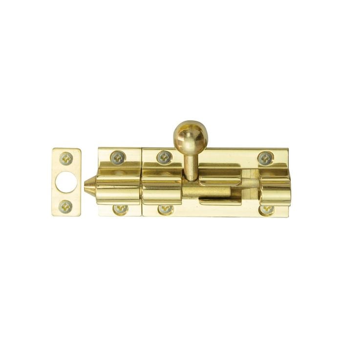 Windsor Brass 50mm Straight Barrel Bolt