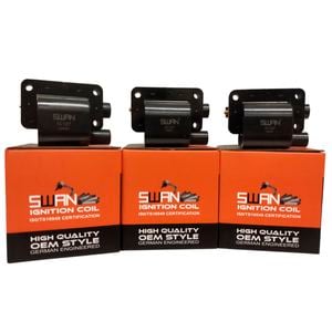 3-Pack SWAN Ignition Coil for Mitsubishi Triton, GTO & 3000GT (6G72)