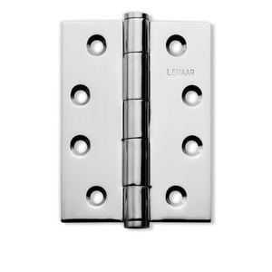Lemaar 100 x 75 x 2.5mm Satin Chrome Fixed Pin Hinge