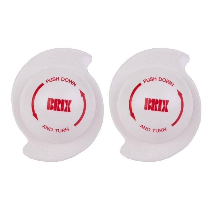 Brix Multigrip Safety Cap Bottle Opener Set Of 2