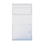 Sandleford 75cm White Matte York Parcel Letterbox