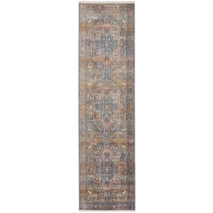 Yana Rust Runner 300x80cm Rug