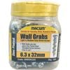 Macsim 32mm Wall Grab Anchor - 100 Pack