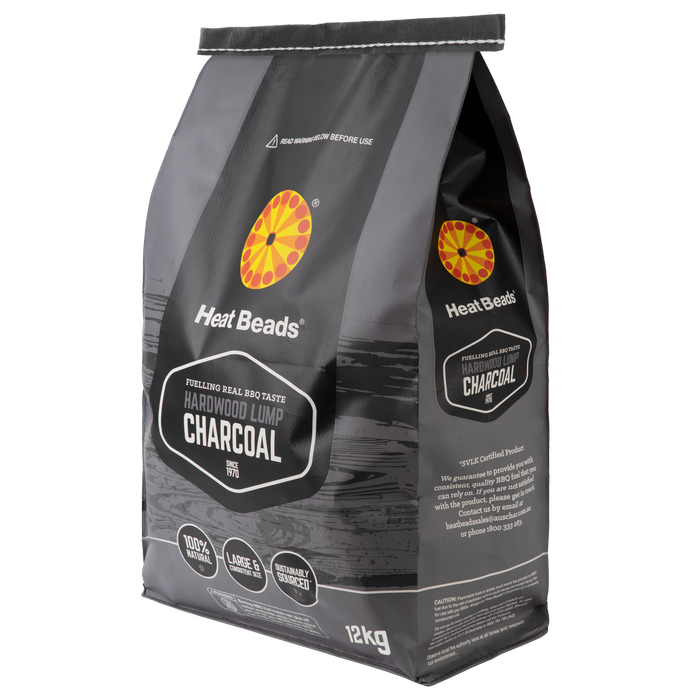 Heat Beads BBQ Fuel 12kg Hardwood Charcoal