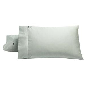 Bianca Pair of 500TC Cotton Sateen Standard Pillowcases Silver