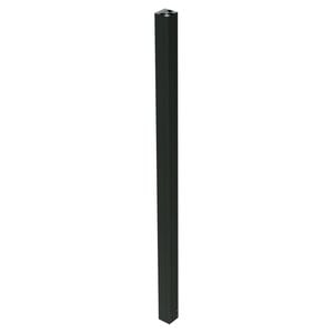 ProtectorAl 1500 x 65 x 65mm Black Satin Aluminium 3 Way Post