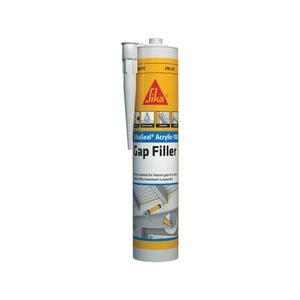 Sika 310ml White SikaSeal Acrylic 100 Gap Filler
