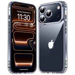 MEZON Apple iPhone 17 Pro Max (6.9") Clear Ultra Slim TPU Gel Back Case