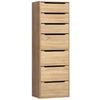 ALFORDSON Chest of 7 Drawers Office Storage Cabinet Wood