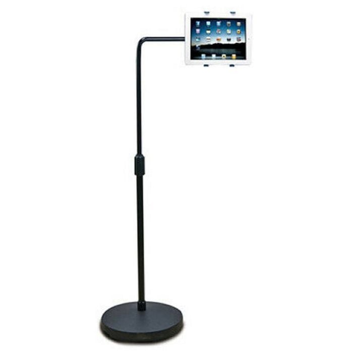 Aidata US-7007W Arm Tablet Floor Stand Black w/ SMALL Bracket