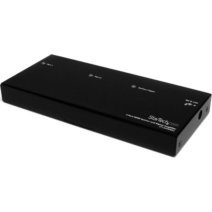 Startech.com Hdmi Splitter 1 In 2 Out - 1080p - 2 Port - Signal Amplifier - Rugged - Hdmi Multi Port - Hdmi Audio Splitter