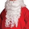 Santa Plush Beard and Wig Set for Adults, Deluxe Christmas Accessory, ADULT