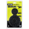 Ryobi 2 Piece Hard Bristle Drill Brush Set