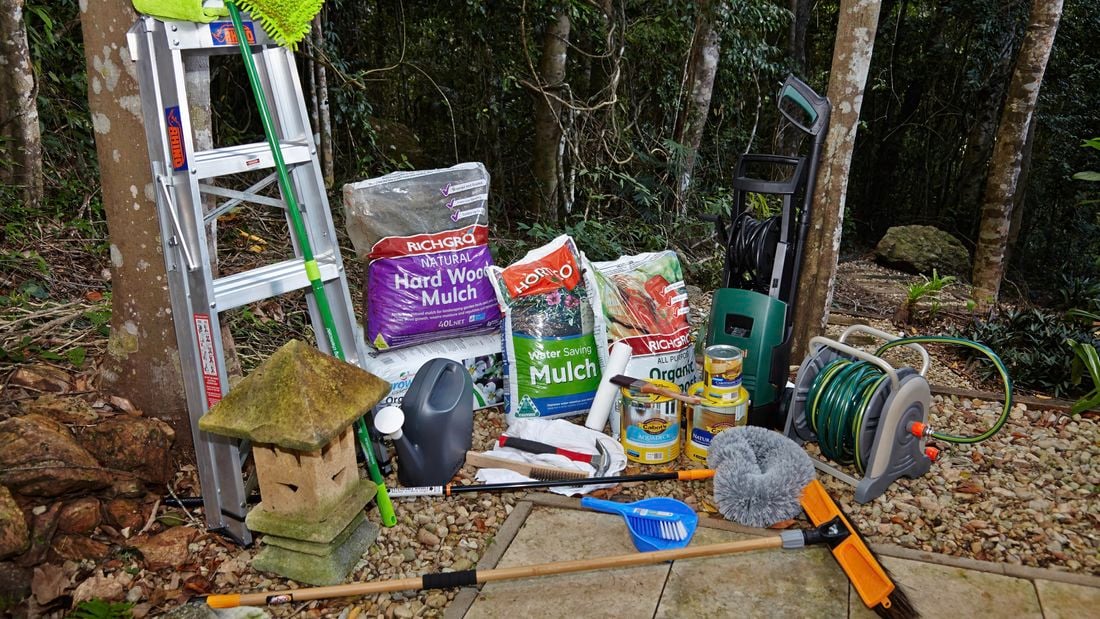 Tools and materials required to complete this project