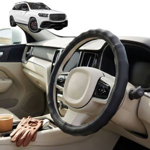 Australian Goose Steering Wheel Cover for Mercedes-Benz GLS-Class 2020 - Current (X167) Circle Black