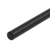 Pillar 32mm x 3.0m Black Curtain Rod