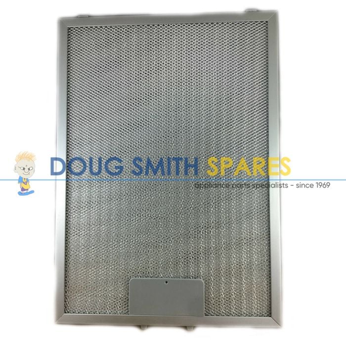 Omega Rangehood Filter-Aluminium 333x235x8mm 114302