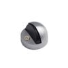 Delf Trade Satin Chrome Half Circle Floor Stop With 12mm Rise