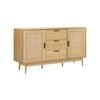 Artiss Buffet Sideboard Rattan Storage Drawers Cabinet Hallway Table