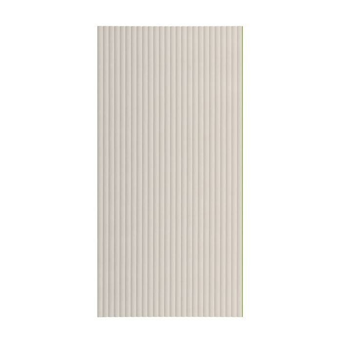 easycraft 2400 X 1200 x 16mm Silhouette CONVEX45 Wall Lining Primed General Purpose MR MDF E0