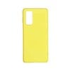 Shockproof Rubber Liquid Silicone Case - For Samsung Galaxy Note 10 Plus (Yellow)
