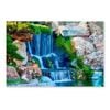 Waterfall & Mountain   Print 100% Australian Made 120 x 90cm  (Acrylic)