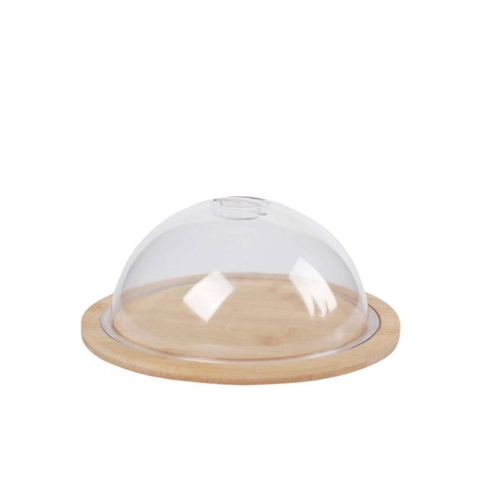 Bamboo Mini Round Cheese Tray