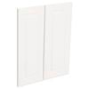 Kaboodle Macaroon Heritage Corner Wall Cabinet Door - 2 Pack