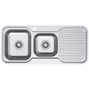 Everhard 1080mm 1TH LH Stainless Steel Classic Standard 1.75 Bowl And Drainer