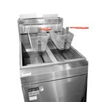 FryMAX Superfast Natural Gas Tube Twin Vat Fryer  - Commercial Deep Fryers (RC400TE)