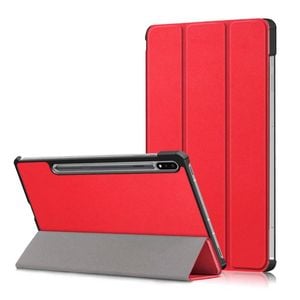 Magnetic Flip Leather Stand Cover Case - For Samsung Tab S9 Ultra (Red)