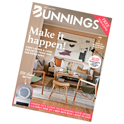 May and June 2023 joint bunnings Mag cover Tilted