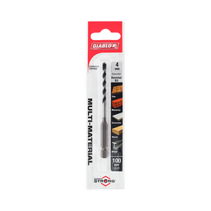 Diablo 4 x 100mm Multi-Material Drill Bit