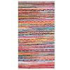 Handwoven Tribal Cotton Chindi Rug-Jamaica1101-Multi-80x150cm