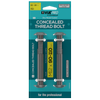 VUEPRO M12 90-110mm Heavy Duty Concealed Thread Bolt - 2 Pack