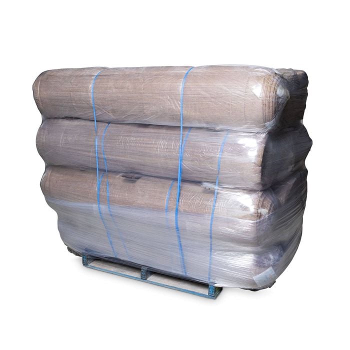 Integrated 1830mm x 25m Slitted Jute Mat Roll - 12 Pallet