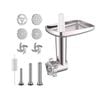 Kitchee Meat Food Grinder Sausage Attachment - Compatible with KitchenAid Mixers