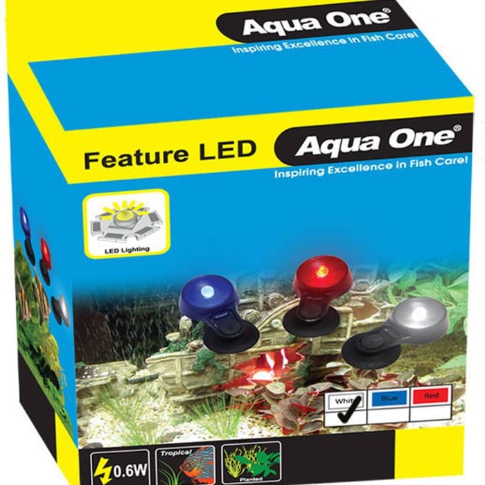 Aqua One Submersible Feature LED Replacement Lamp - White (20101)