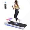 Advwin 5% Incline Walking Pad Electric Treadmill for Home 120kg Capacity & 1–6km/h & Low Noise