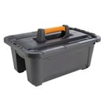 Ezy Storage 22L Bunker Tough Heavy Duty Caddy With Containers