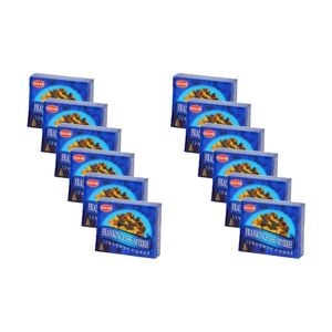 12x 10pc HEM Home Fragrance Scented Incense Cones Packet Set Frankincense Myrrh
