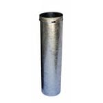 Scandia 10" x 1m Galvanised Steel Casing Length - galvinised 10"