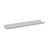 Practa 550 x 35 x 90mm White Matte Photo Shelf