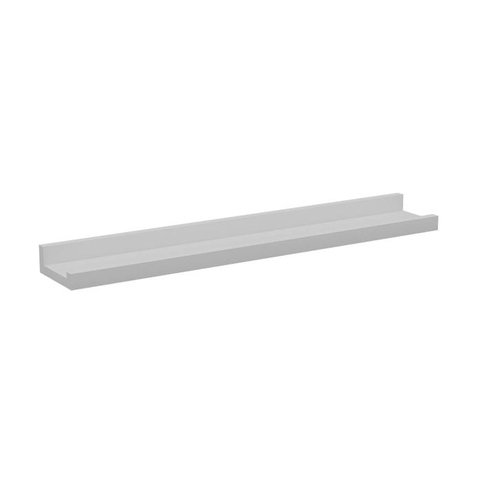 Practa 550 x 35 x 90mm White Matte Photo Shelf